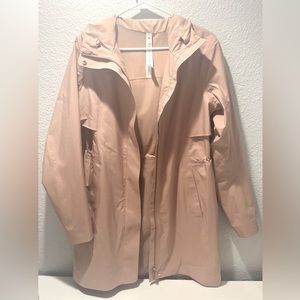 Lululemon Pink Rain Rebel Stretch Jacket Size 6